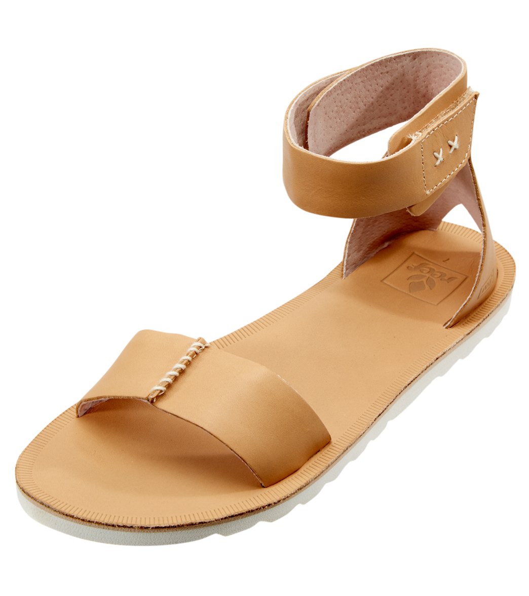 Reef Women's Voyage Hi Sandals - Natural 7 - Swimoutlet.com