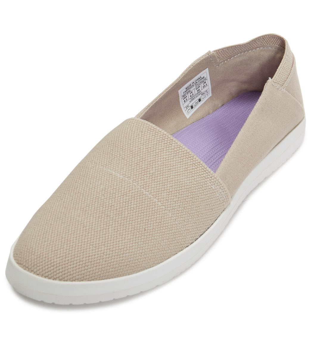 Reef Women's Rose Slip On Shoes Shoes Shoe - Grey 9.5 Cotton - Swimoutlet.com