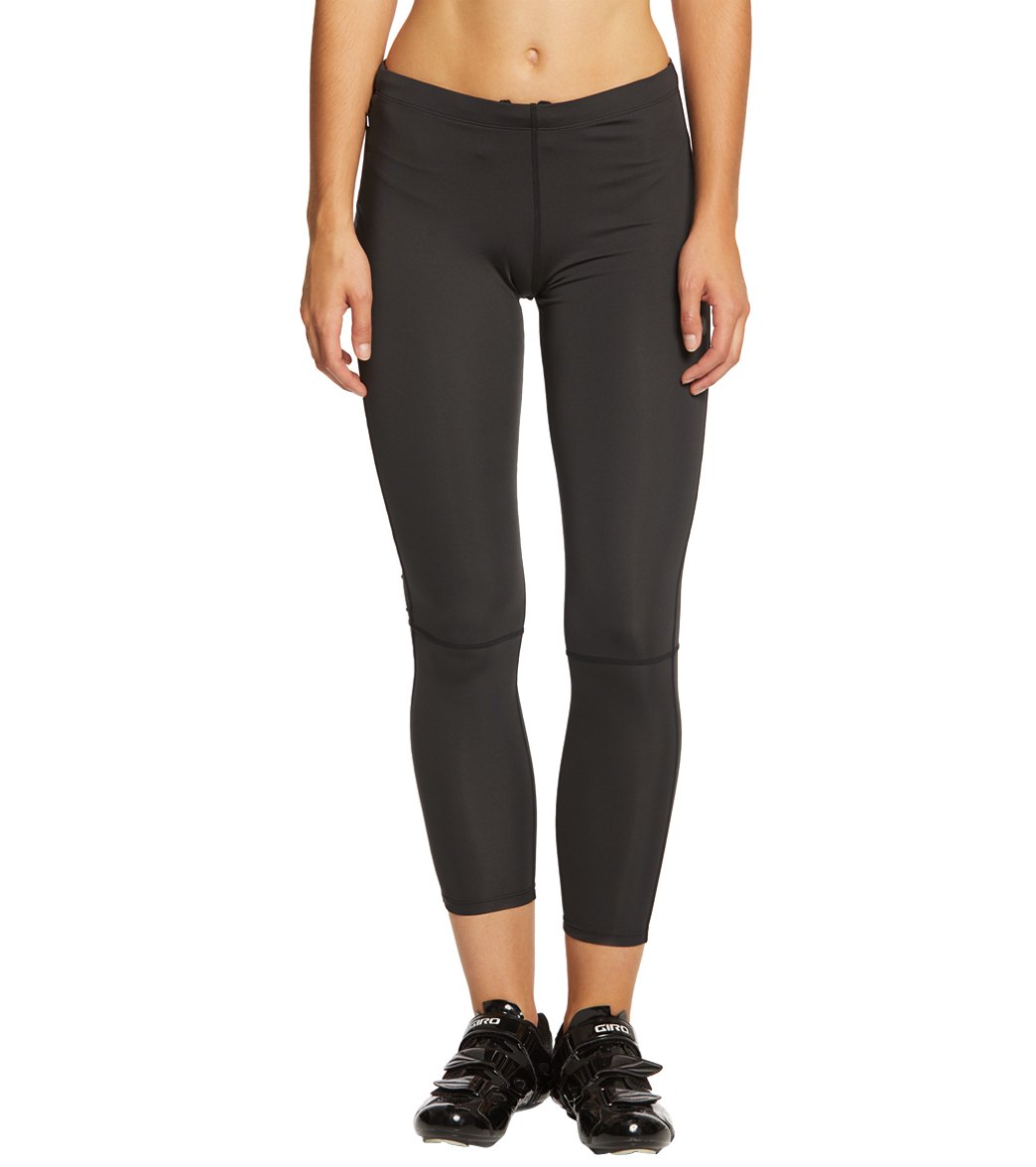 Asics Women's 7/8 Tight - Performance Black Medium Size Medium Polyester/Elastane - Swimoutlet.com