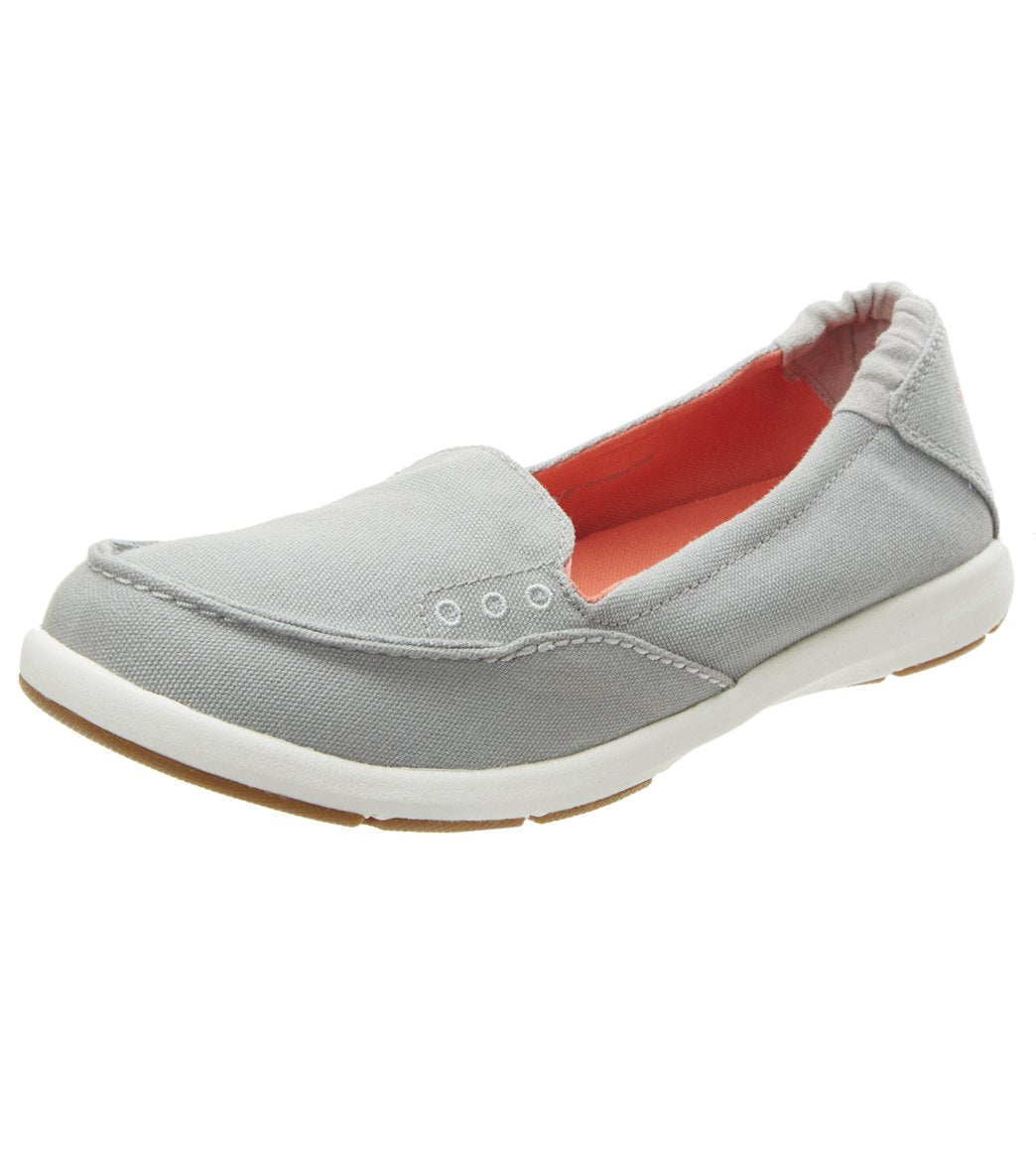 Columbia women's delray slip pfg shoe - steam/melonade 11 - swimoutlet.com