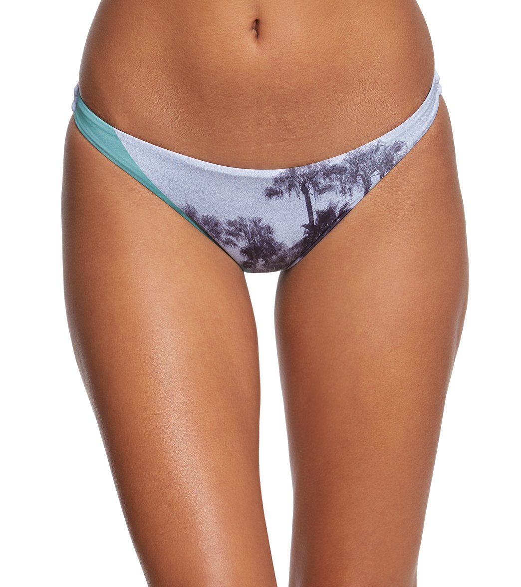 Akela Surf Women's Bikini Bottom - Grey Combo Small - Swimoutlet.com