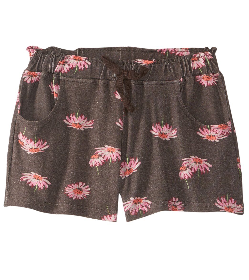 O'neill Kid's Jayden Floral Knit Short 2T-6 - Graphite 5 Cotton - Swimoutlet.com