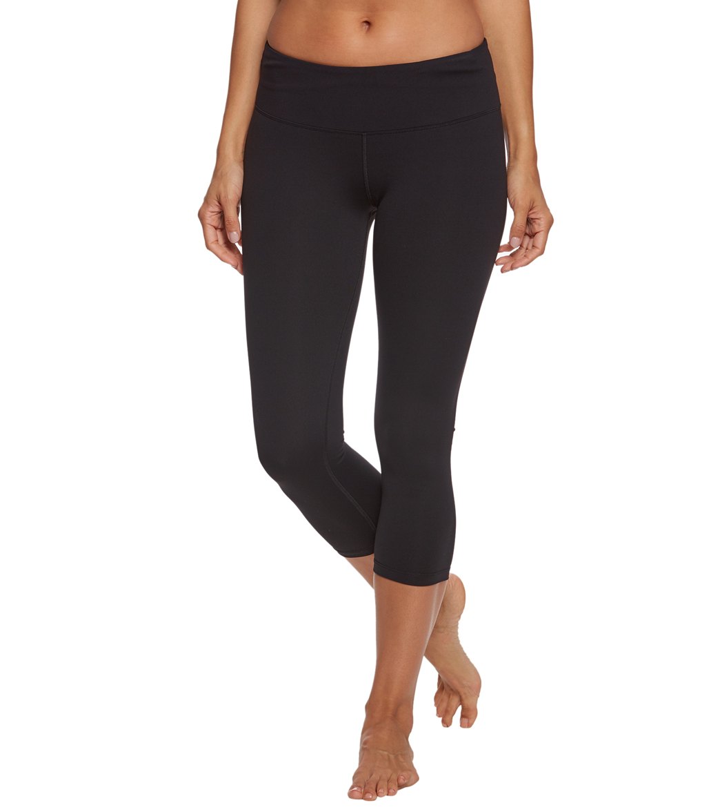 Lorna Jane Women's Cosmic Ombre 7/8 Tight - Black X-Small Nylon/Elastane - Swimoutlet.com