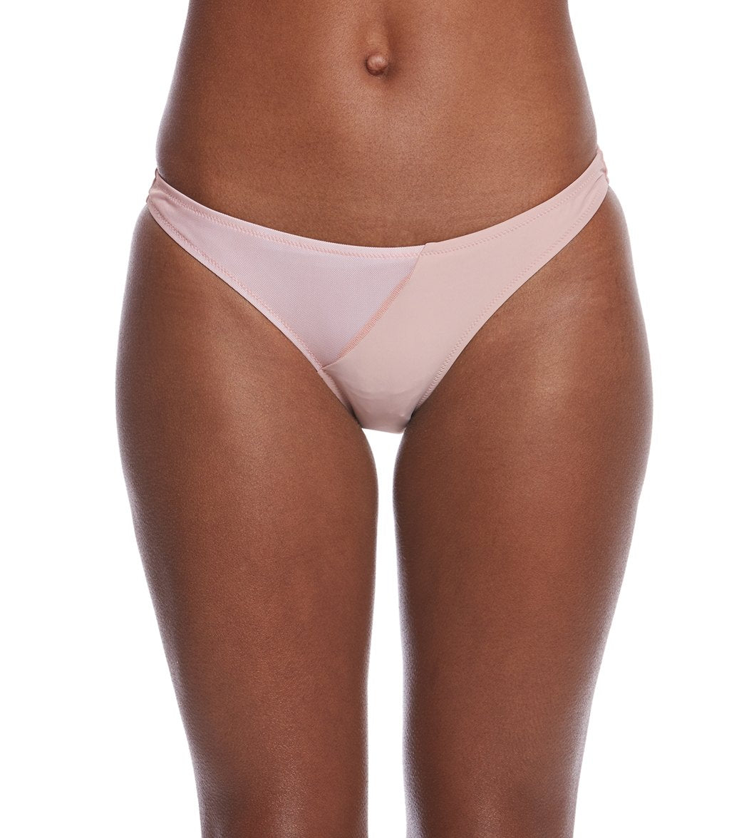 Somedays Lovin Hibiscus Bikini Bottom - Musk Medium Elastane/Polyamide - Swimoutlet.com