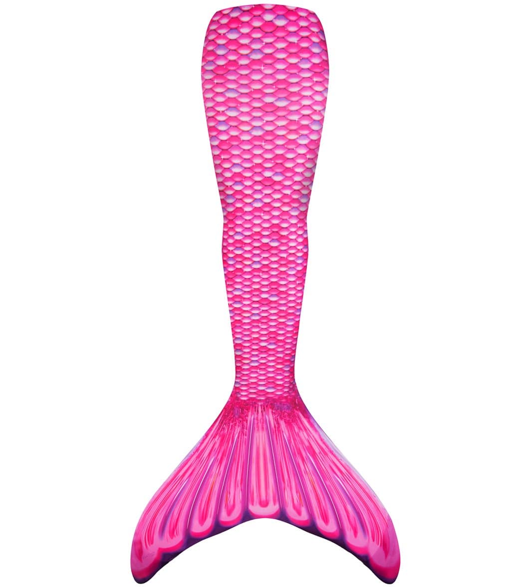 Fin Fun Malibu Pink Mermaid Tail & Monofin Youth/Adult - Youth Xl 12 Neoprene/Polyester/Poly-Propylene/Spandex - Swimoutlet.com