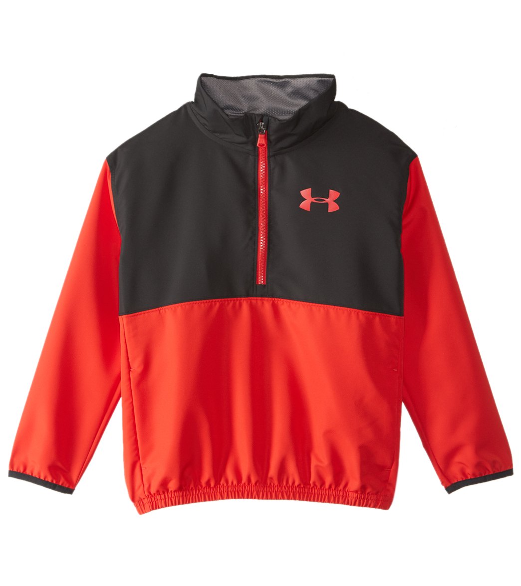 Under Armour Boys' Train To Game Jacket - Red-Black -Red Medium Red/Black /Red Polyester - Swimoutlet.com