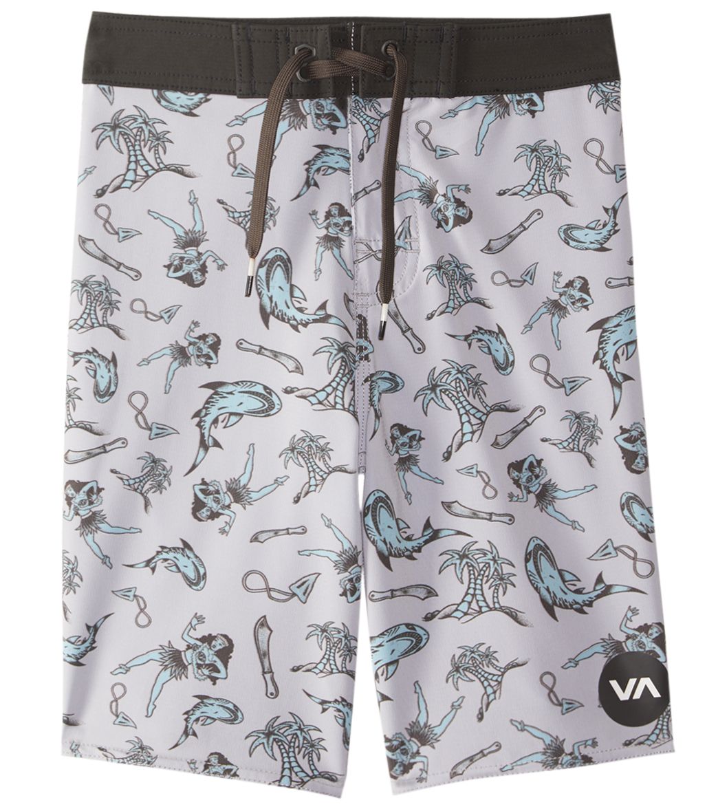 Rvca Boy's Va Trunk - Mirage 29 Elastane/Polyester - Swimoutlet.com