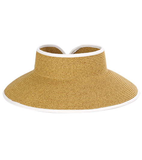 Sun N Sand Women's Paperbraid Roll up Visor at SwimOutlet.com