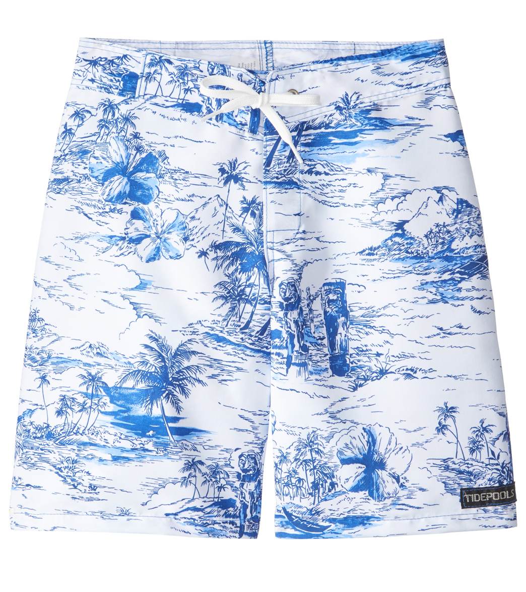 Tidepools Boys' Tradewinds Surf Trunks Toddler - Xl 6X Polyester - Swimoutlet.com