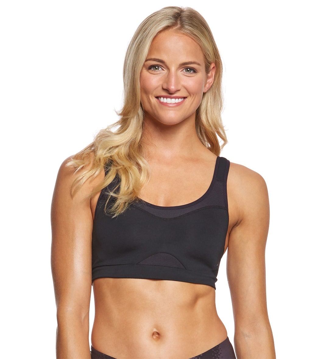 Asics Women's Adjust Bra - Performance Black X-Small Polyester/Spandex - Swimoutlet.com