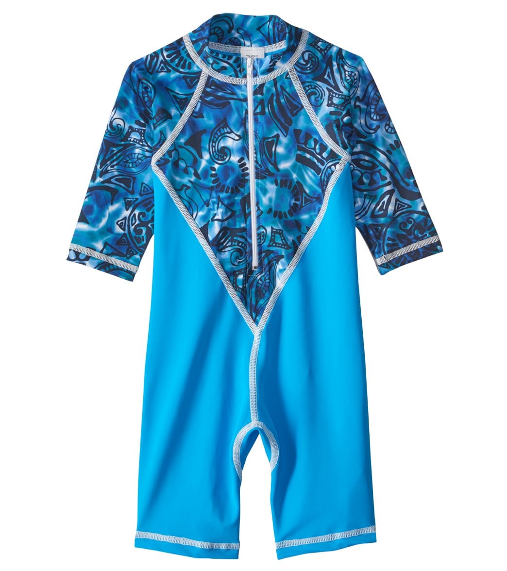 Tidepools boys' tonga wonga uv 50+ suit baby - blue xl 18-24 months lycra®/polyester - swimoutlet.com