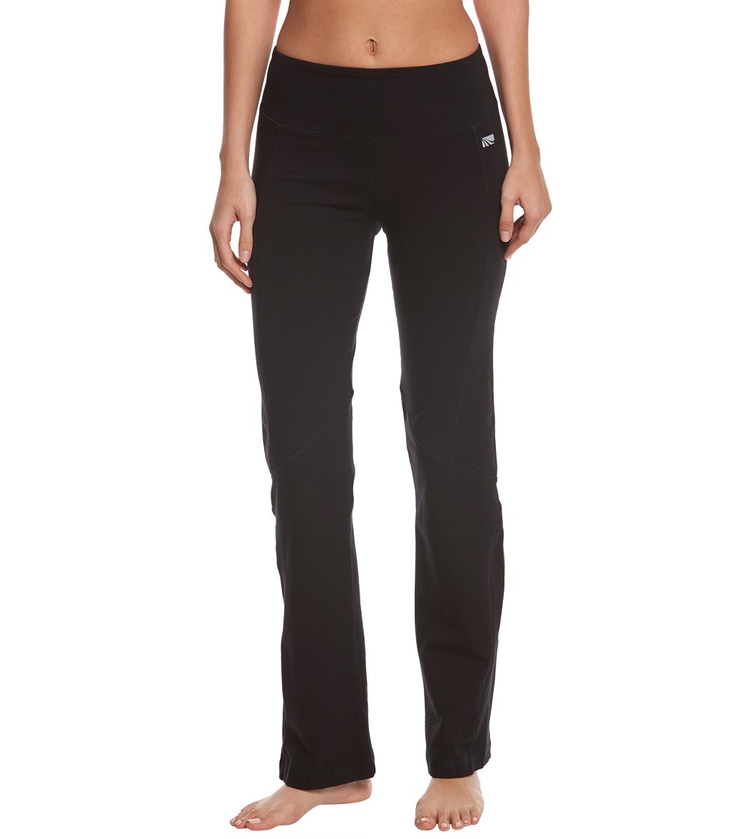 💰Marika Yoga pants, black boot cut leggings