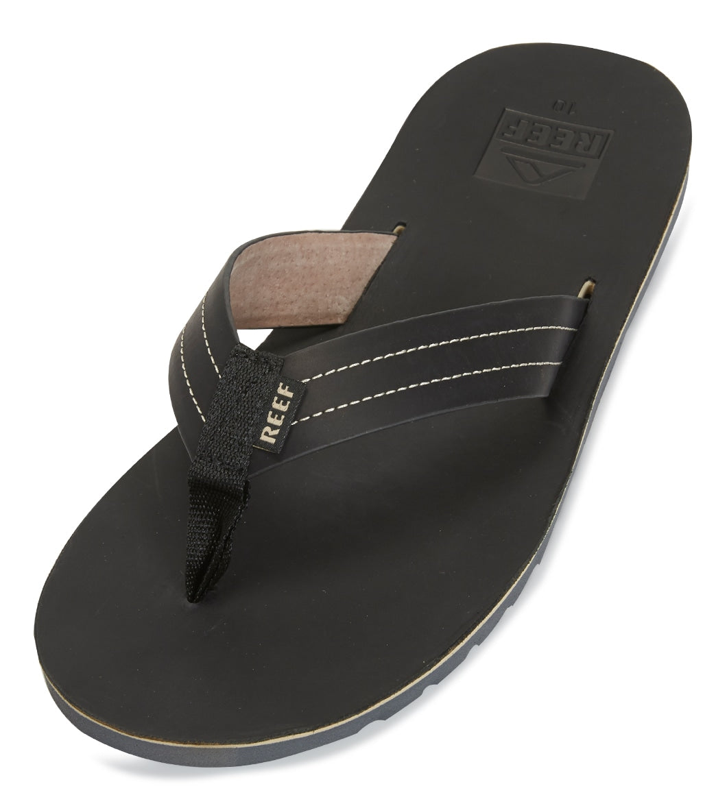 Reef Men's Voyage Le Flip Flop - Noche 12 Eva/Foam/Leather/Rubber - Swimoutlet.com