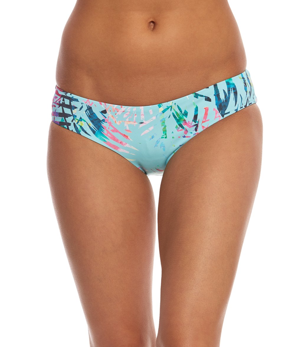 Aerin Rose Havana Kore Bikini Bottom - X-Small Nylon/Spandex - Swimoutlet.com