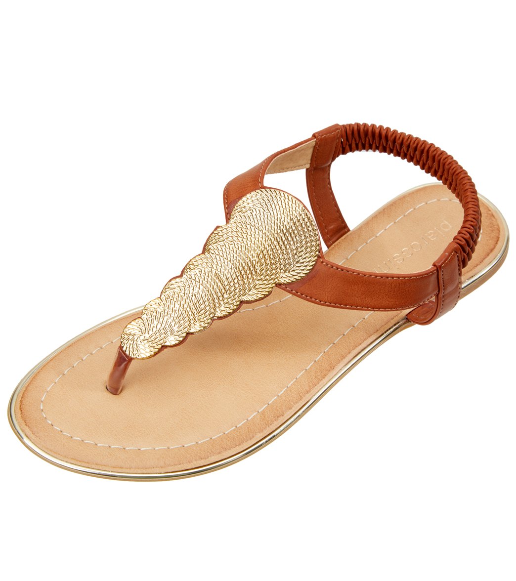 Pia Rossini Women's Comet Sandals - Tan 7 Eu 38 - Swimoutlet.com