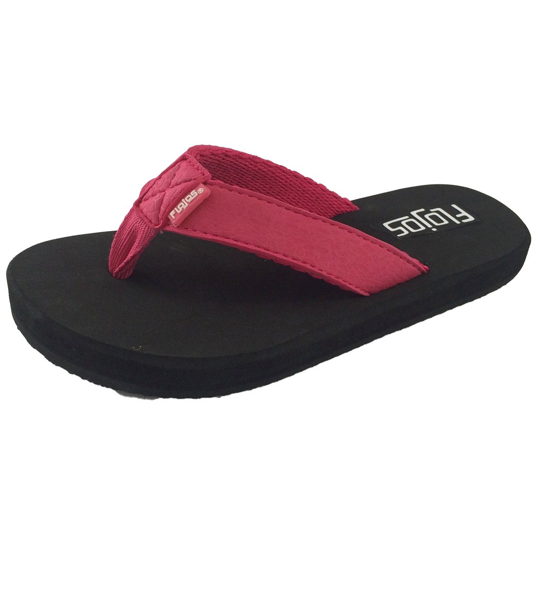 Flojos Kid's Brody Flip Flop - Pink 10 Eva/Foam/Rubber - Swimoutlet.com