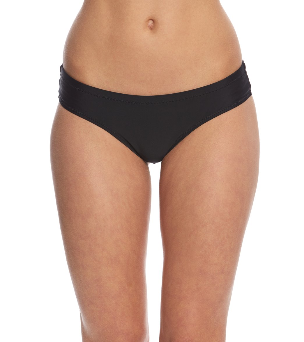 Volcom Simply Solid Cheeky Bikini Bottom - Scream Magenta X-Small Nylon/Xtra/Life/Lycra® - Swimoutlet.com