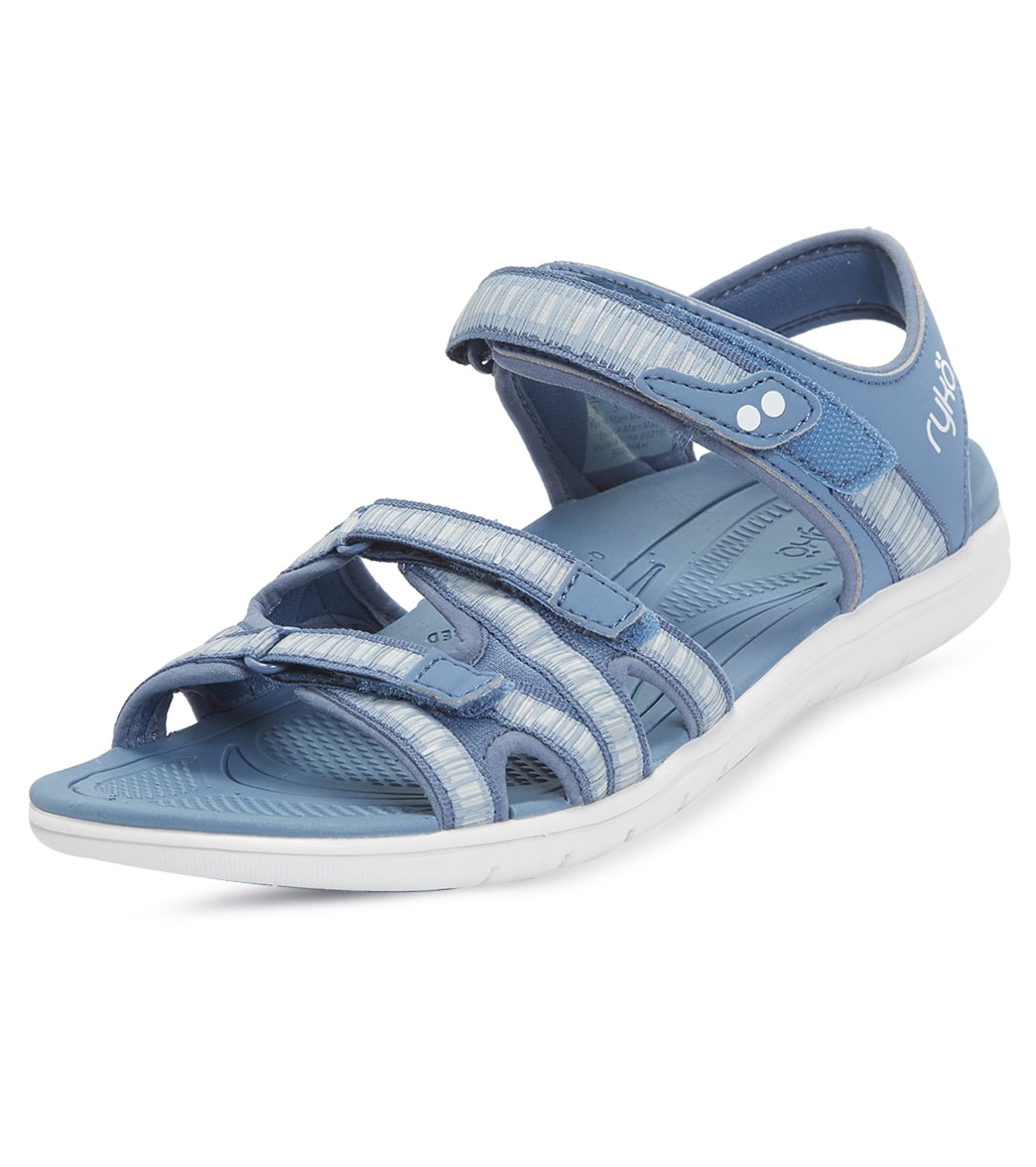 Ryka Women's Savannah Sandals - Blue 5 Eva/Foam - Swimoutlet.com