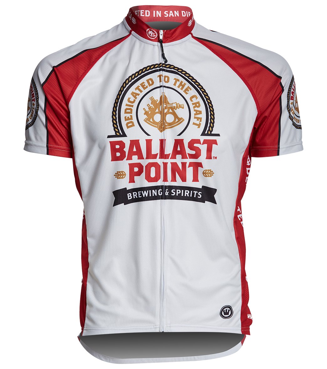 Canari Men's Ballast Point Brewing Cycling Jersey - Multi Small Polyester - Swimoutlet.com