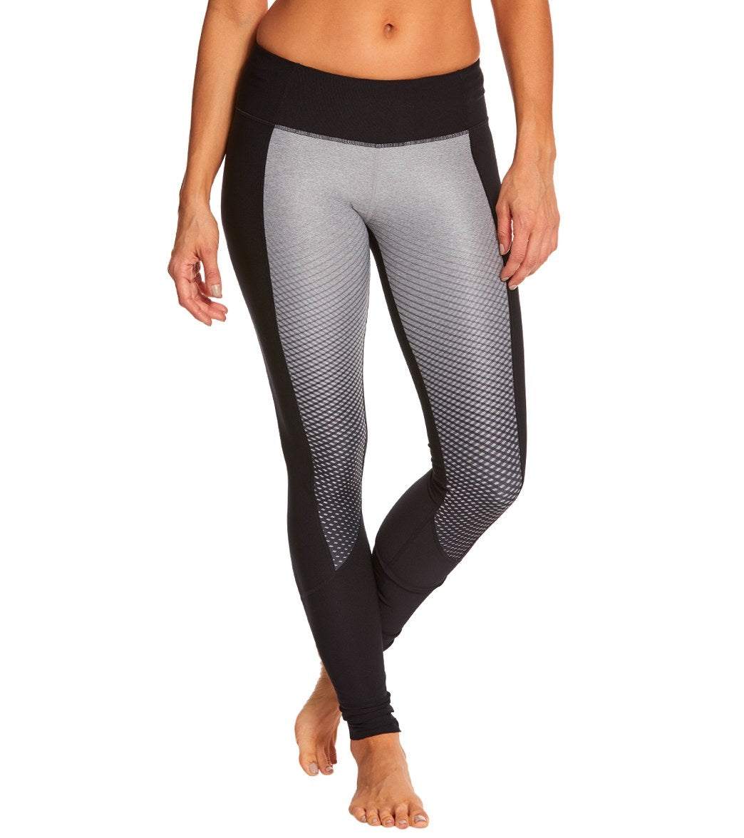 Mpg Women's Energize 2.0 Fitness Tight - Motion Heather Concrete X-Small Polyester/Spandex - Swimoutlet.com