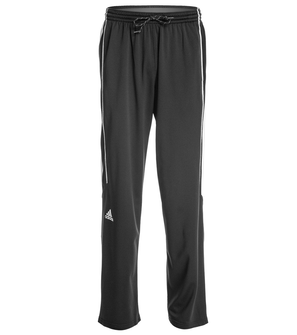 Adidas Men's Utility Warm Up Pants - Black Small Polyester - Swimoutlet.com