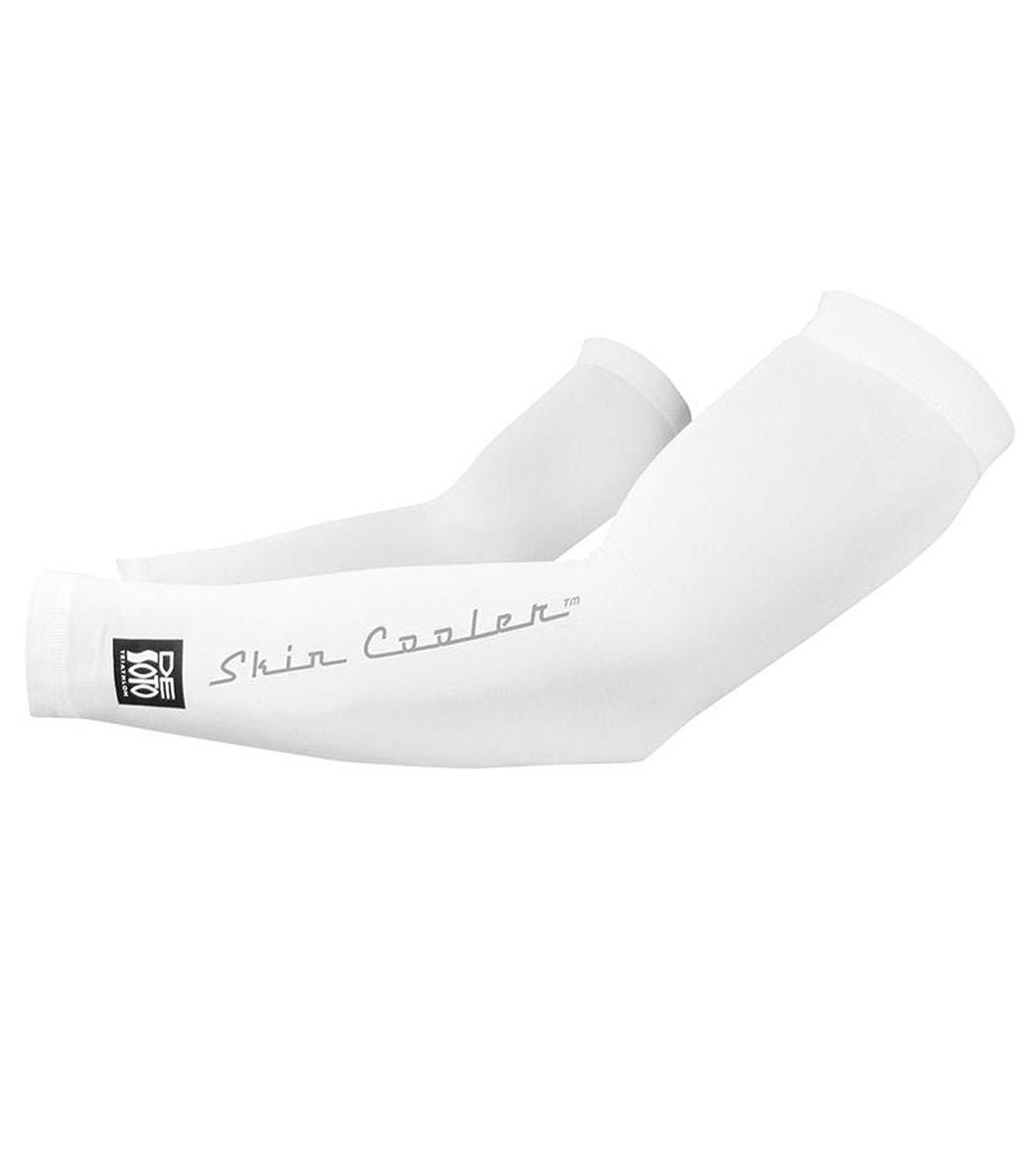 Desoto Skin Cooler 90 Arm Coolers - White Xl Polyester/Elastane - Swimoutlet.com