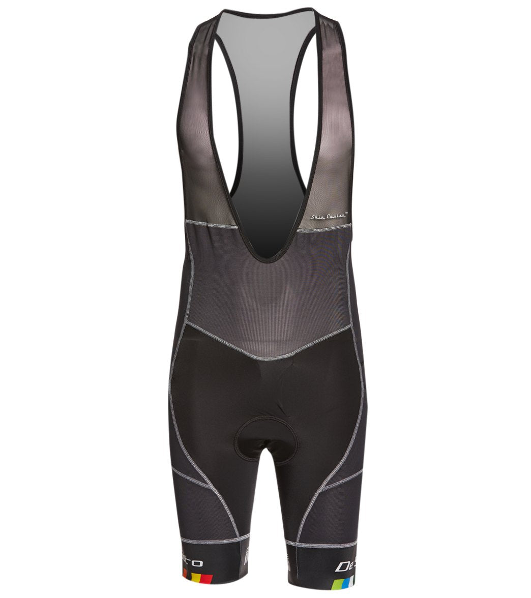 Desoto Men's Riviera Fli Cycling Bib - Black/ Leg Band Small - Swimoutlet.com