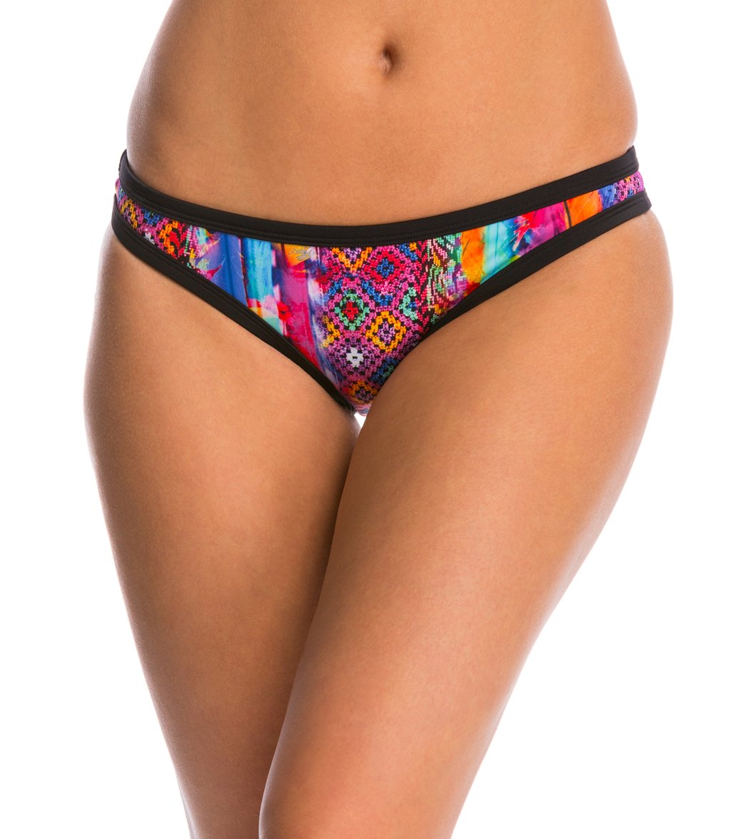 Seafolly Mexican Summer Scuba Hipster Bikini Bottom - 2 - Swimoutlet.com