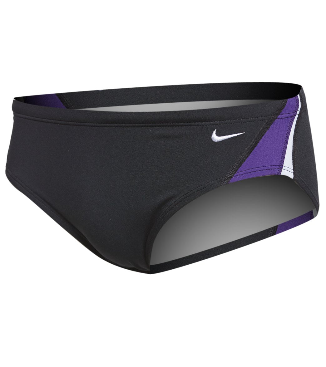 Nike Men's Color Surge Brief Swimsuit - Court Purple 26 Polyester/Pbt - Swimoutlet.com