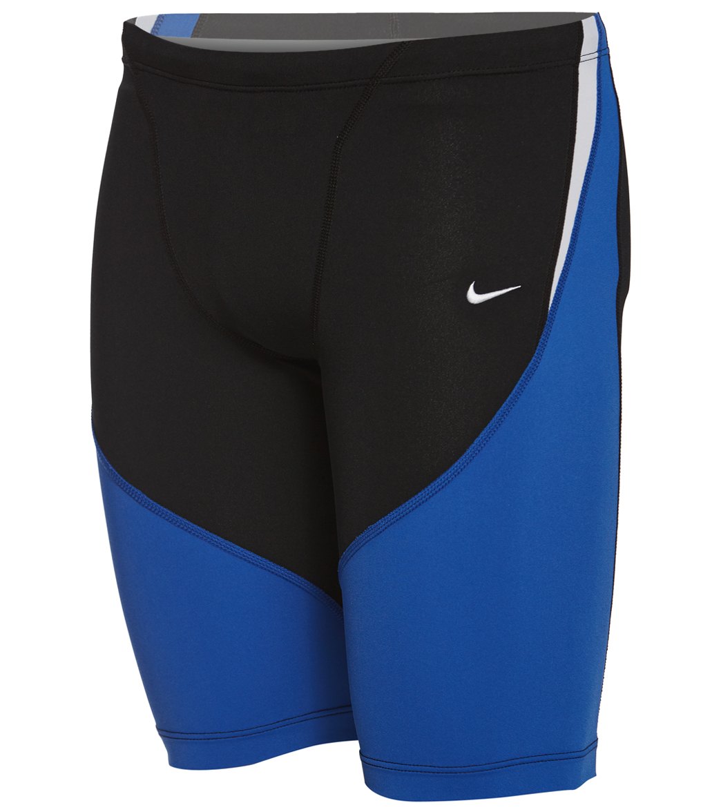 Nike Men's Color Surge Swimsuit Jammer - Game Royal 28 Polyester/Pbt - Swimoutlet.com