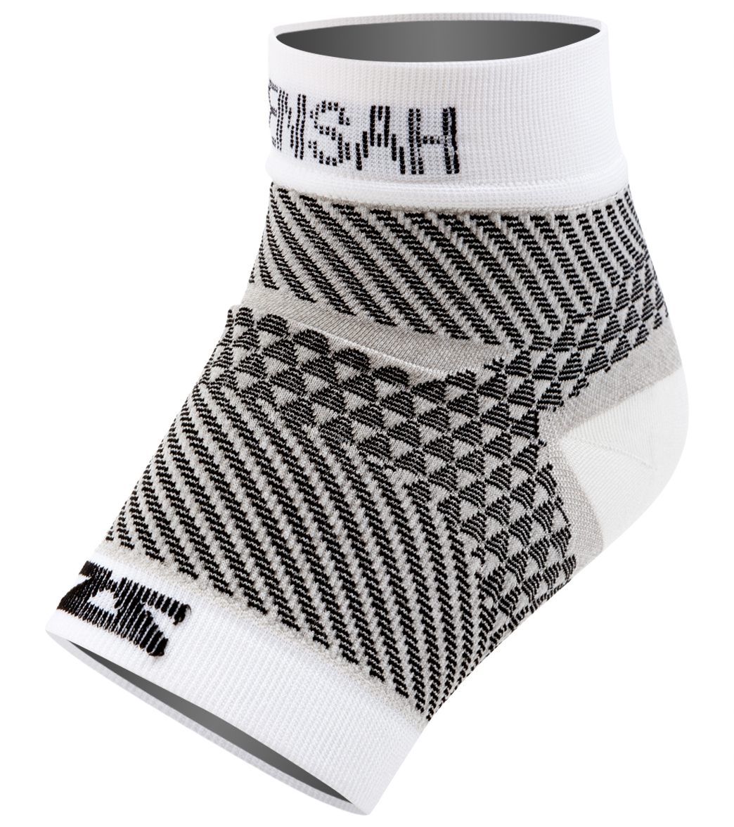 Zensah Plantar Fasciitis Sleeve - White Large - Swimoutlet.com