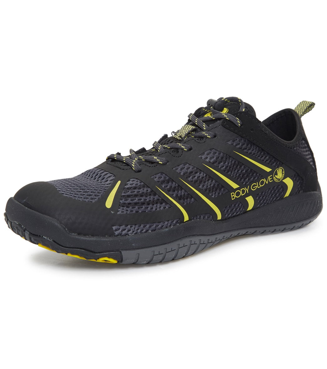 Body Glove Men's Dynamo Rapid Water Shoe - Black/Yellow 8 - Swimoutlet.com