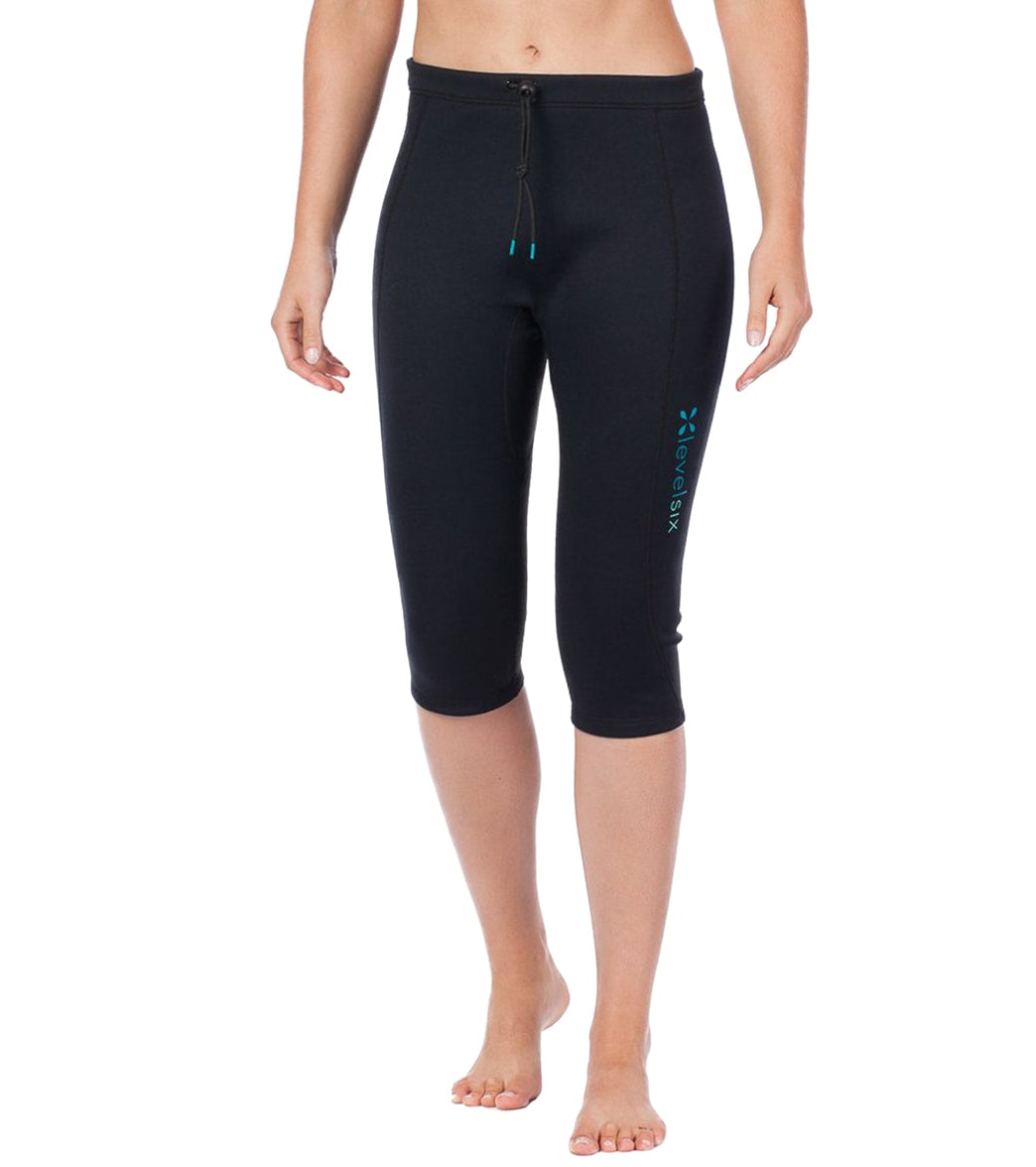 Level Six Women's 0.5MM Convection Neoprene Wetsuit Capri Pant at  SwimOutlet.com