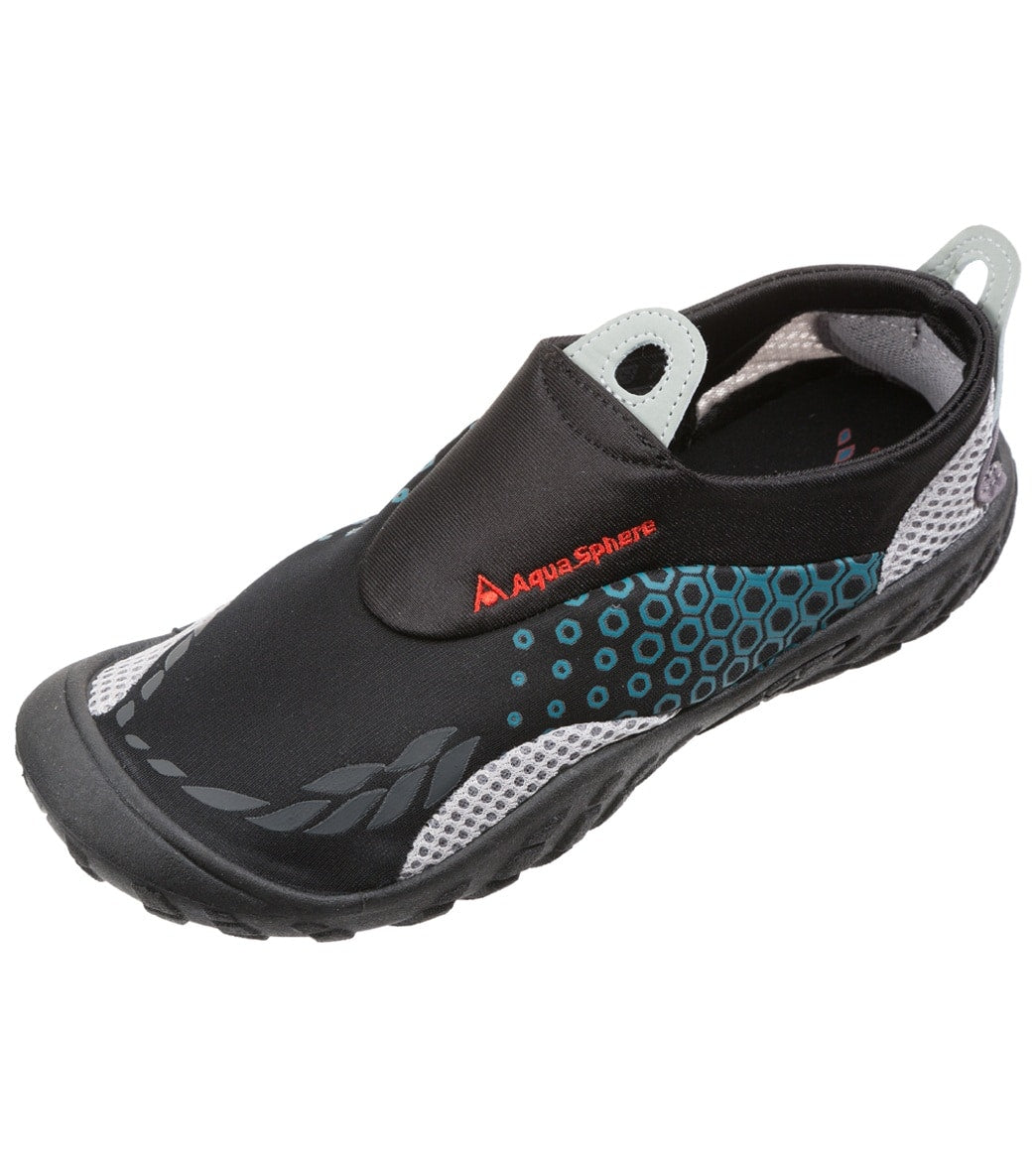 Aqua Sphere Sporter Water Shoe - Black/Blue 5 - Swimoutlet.com