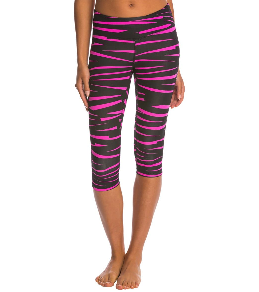 Funkita Rapid Racer Sport Tight Pants - Pink Bondage 12 Polyester - Swimoutlet.com