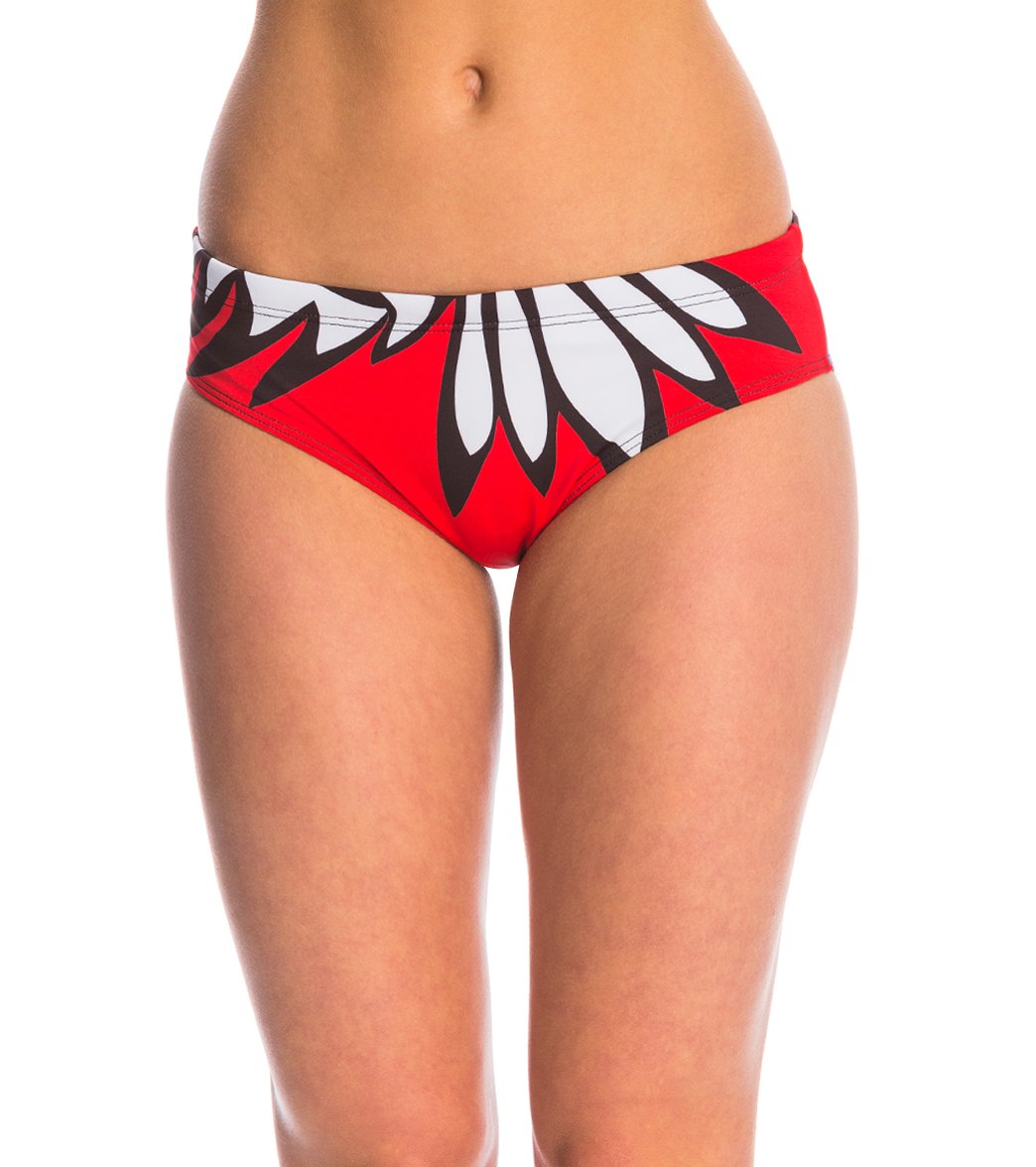 Triflare Women's Freedom Eagle Sport Bikini Bottom - Red/White/Blue X-Small - Swimoutlet.com