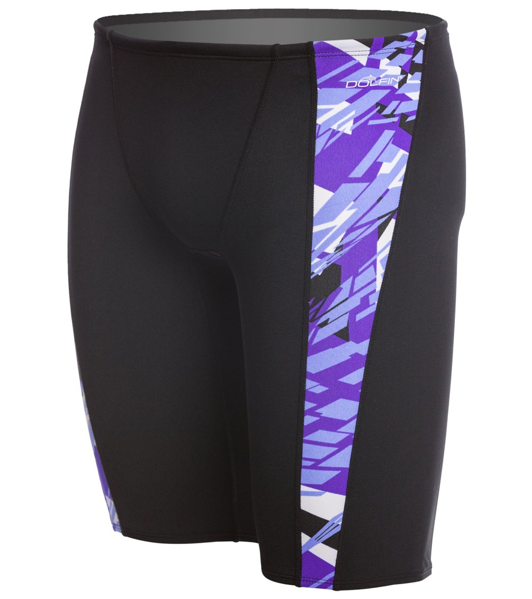Dolfin Zephyr Jammer Swimsuit - Purple 38 Polyester - Swimoutlet.com