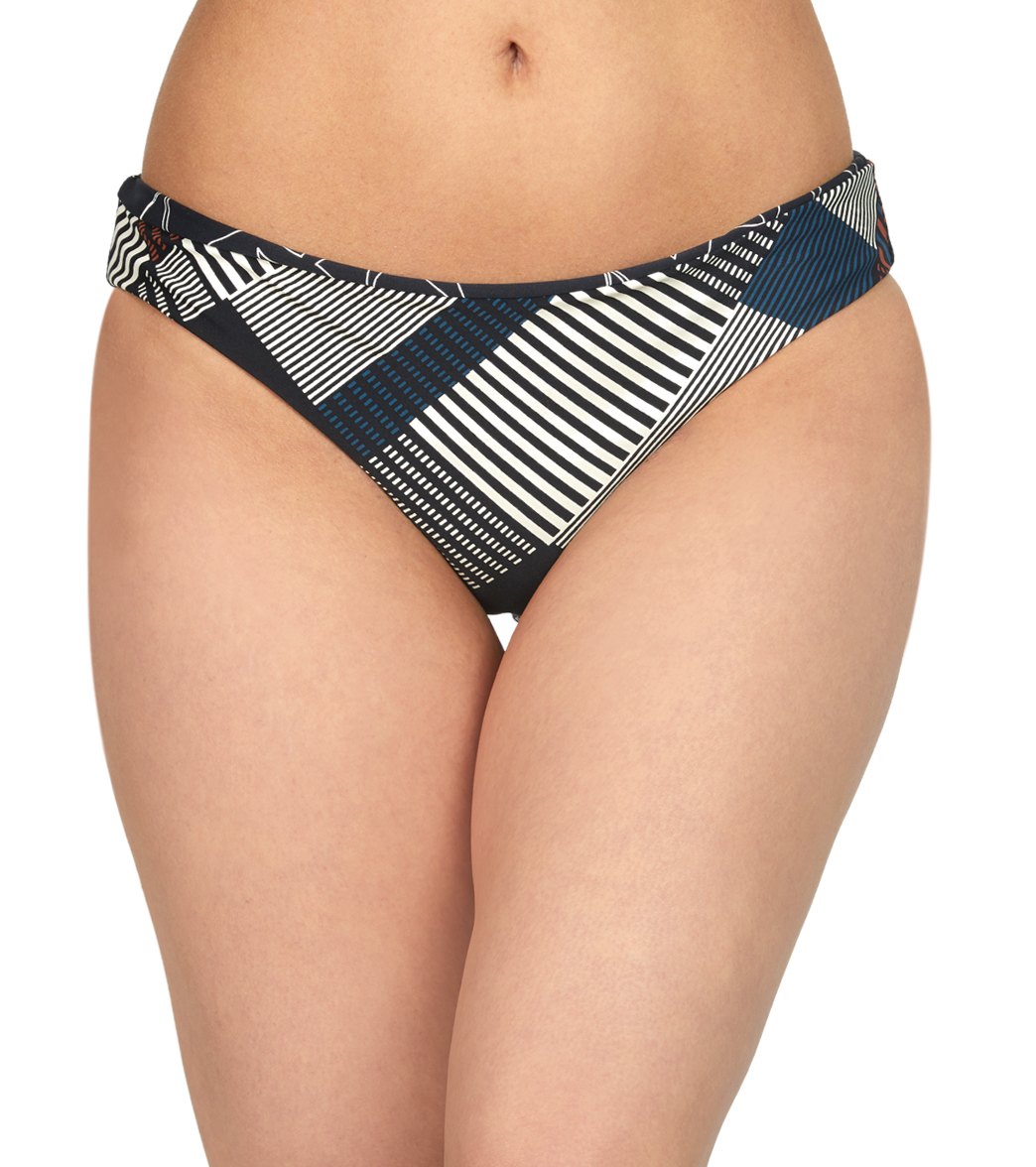 Carve Designs Sanitas Reversible Bikini Bottom - Deco/South Point Xl Nylon/Spandex - Swimoutlet.com