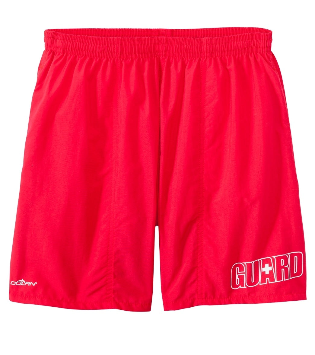 Dolfin Guard Water Short Swimsuit - Red Xxl - Swimoutlet.com