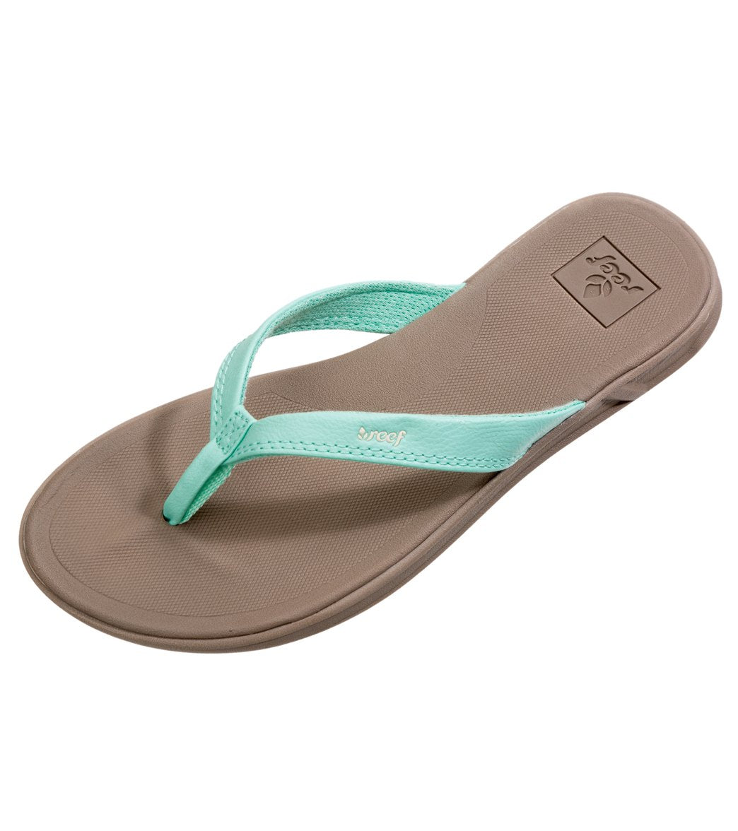 Reef women's rover catch flip flop - mint 6 - swimoutlet.com