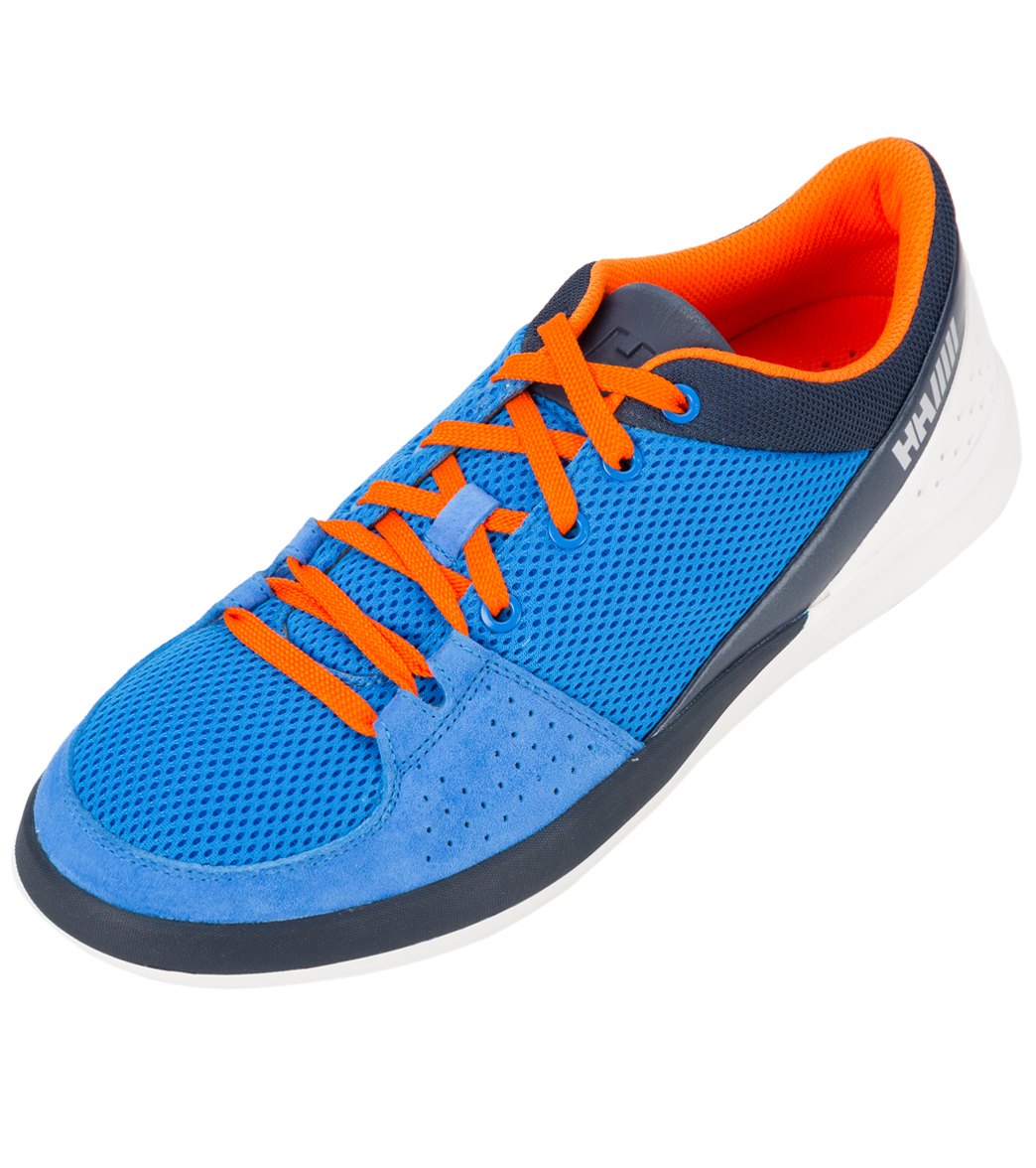 Helly Hansen men's hh 5.5 medium water shoes - racer blue/navy/magma/off white 8 - swimoutlet.com