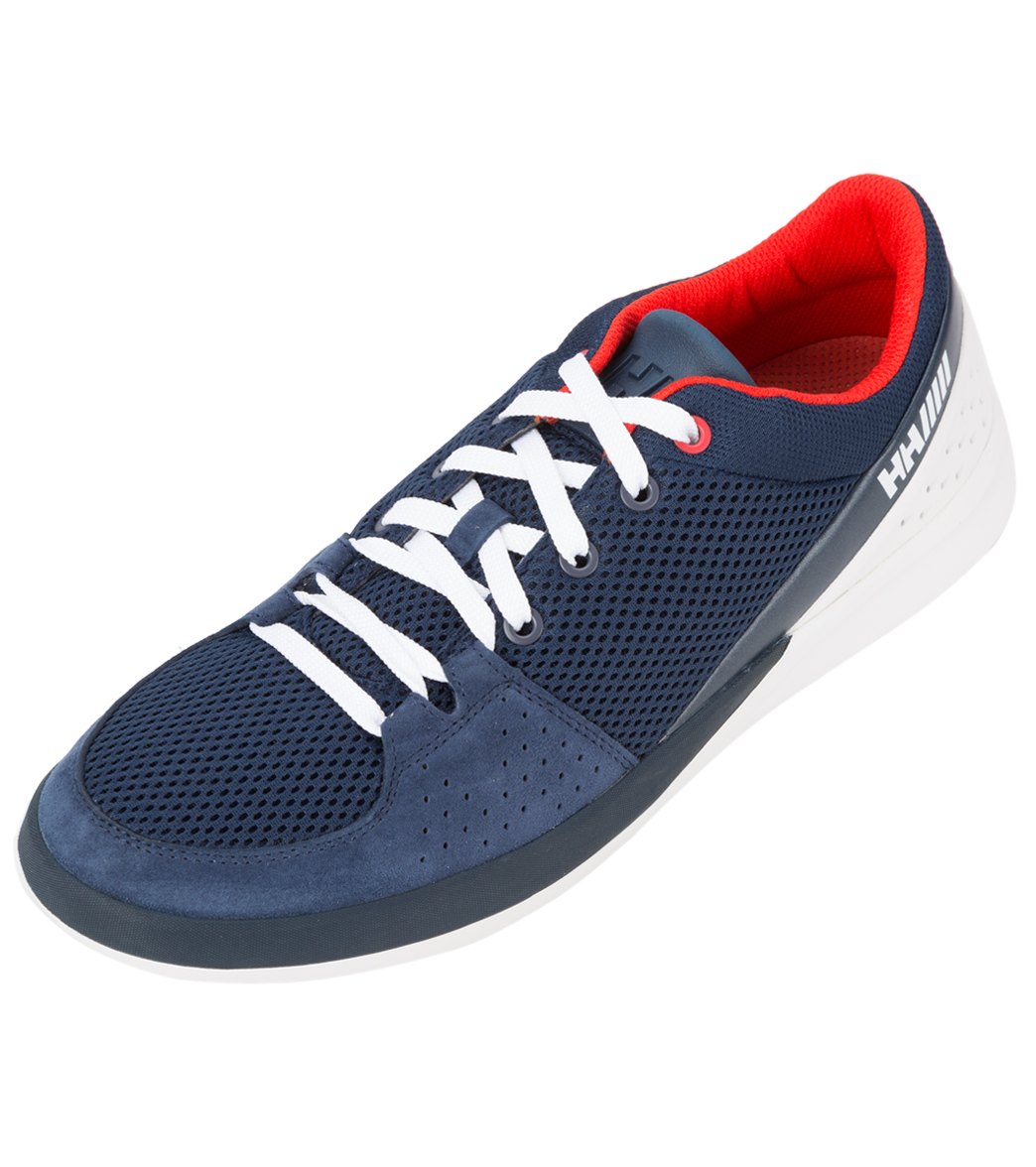 Helly Hansen Men's 5.5 Medium Wi Wo Water Shoes - Evening Blue/Alert Red/White 7.5 - Swimoutlet.com