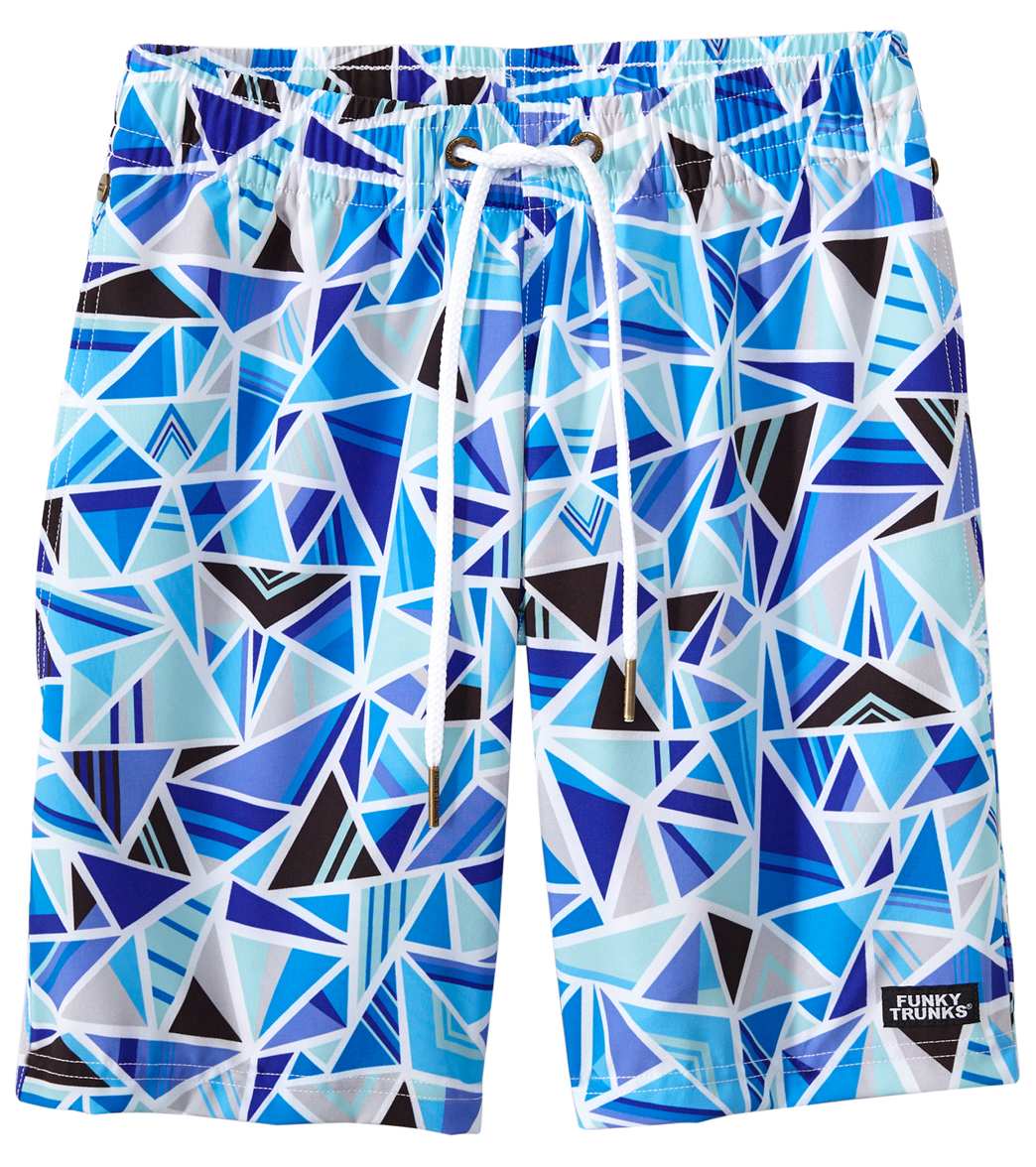 Funky Trunks Boy's Shattered Watershorts - Multi 8 - Swimoutlet.com
