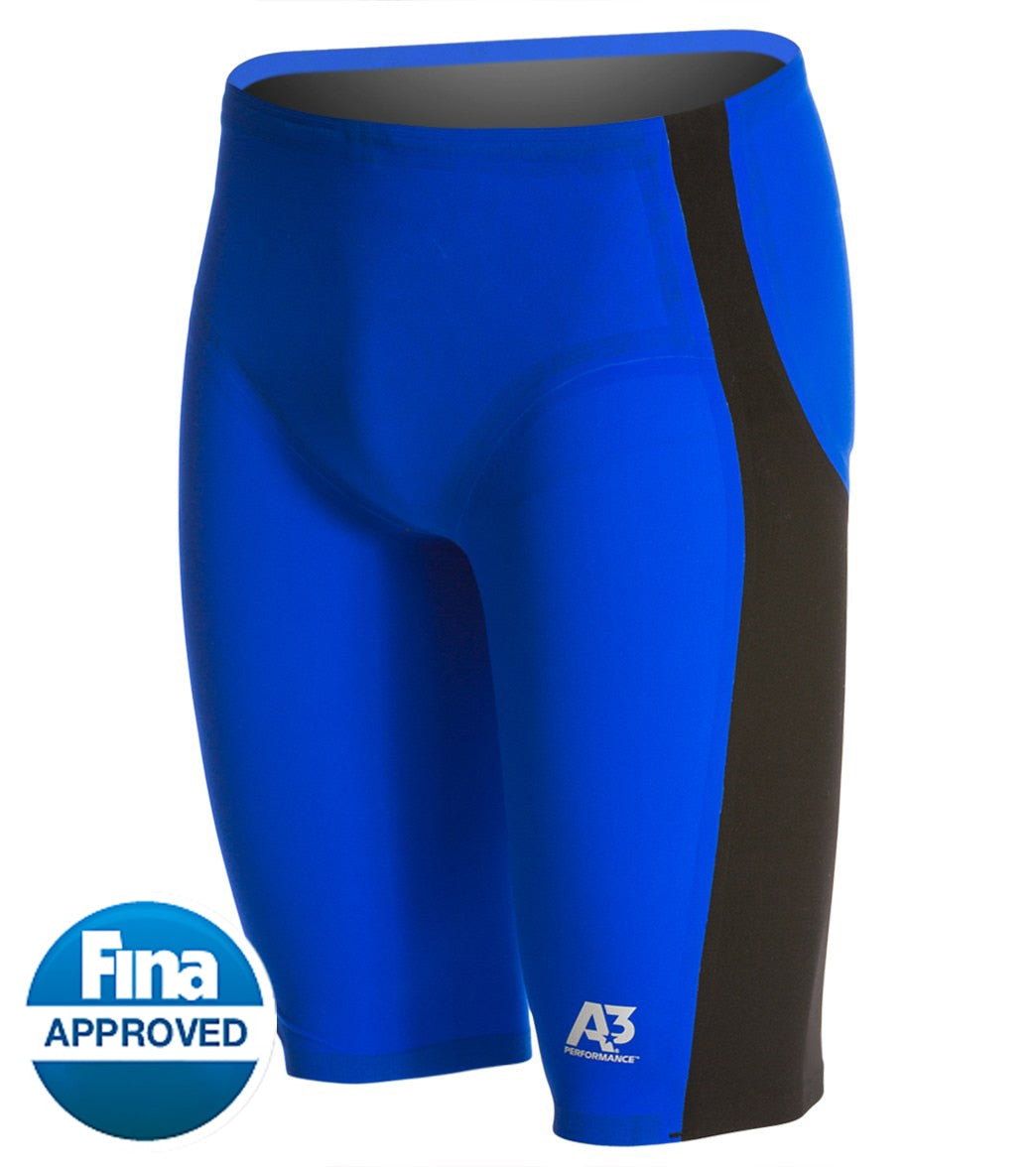A3 Performance Men's Legend Jammer Tech Suit Swimsuit - Blue 32 Elastane - Swimoutlet.com