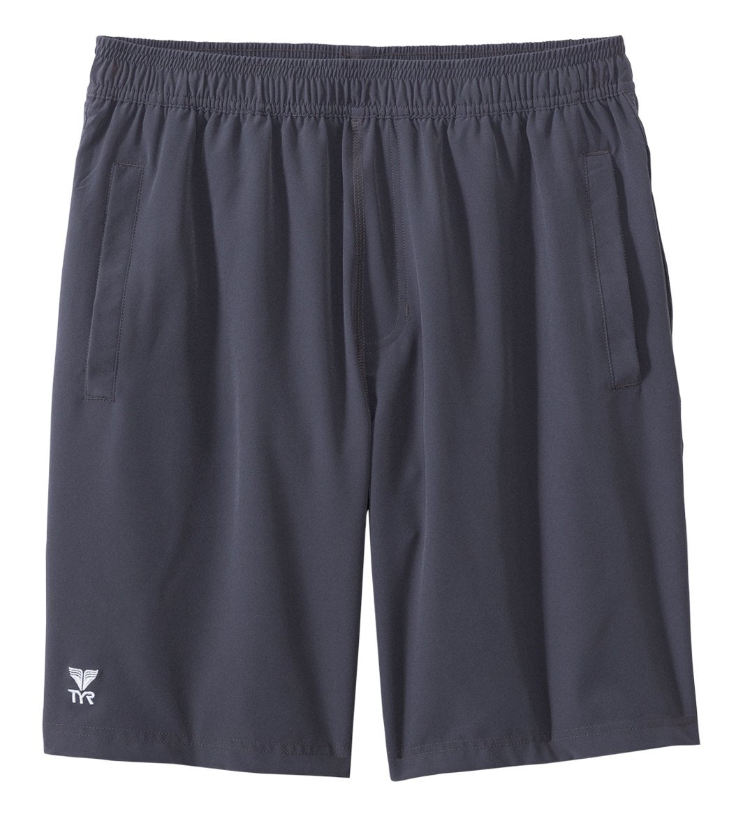 TYR Men's Surf Side Short - Slate Large Polyester/Spandex - Swimoutlet.com