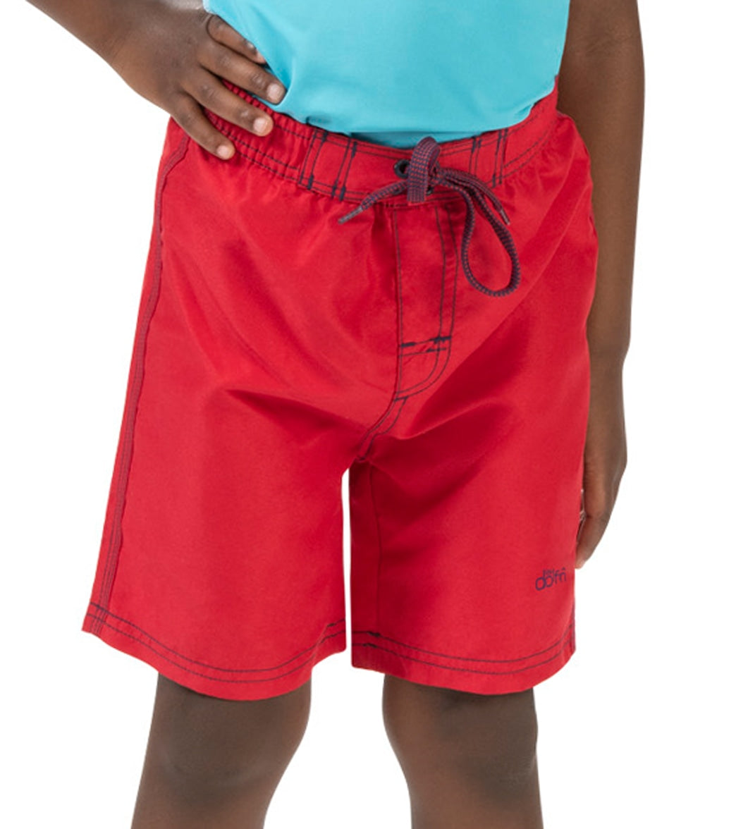 Dolfin Little Small Swim Trunks - Red 2T Polyester - Swimoutlet.com