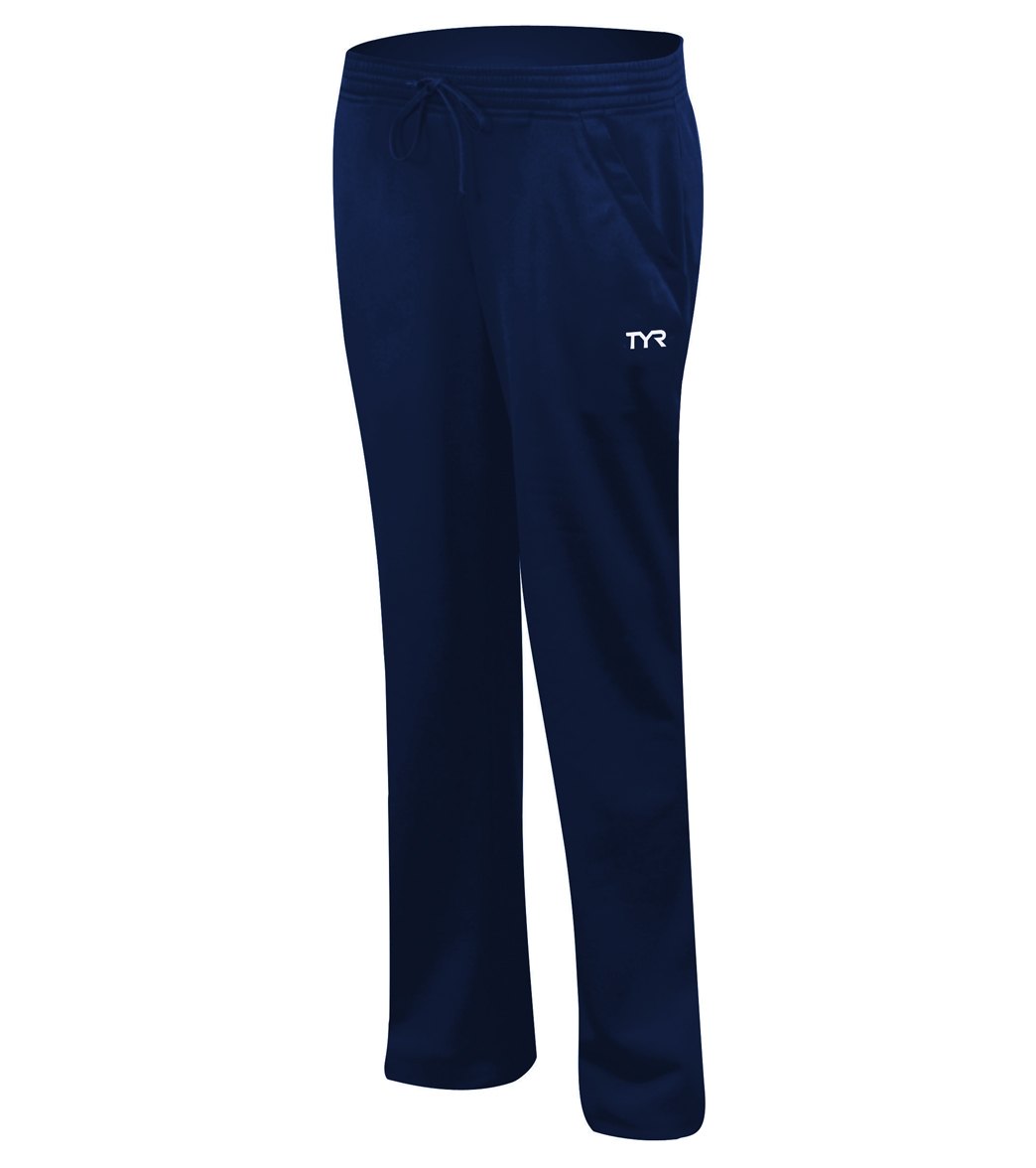 TYR Alliance Victory Women's Warm Up Pants - Navy Xl Polyester - Swimoutlet.com