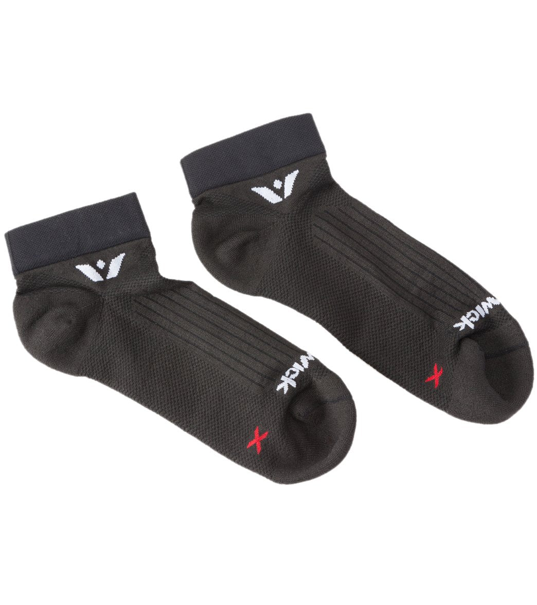 Swiftwick Aspire One Run Socks - Black Large - Swimoutlet.com