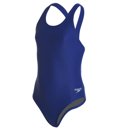 Speedo PowerFLEX Eco Solid Super Pro Youth Swimsuit at SwimOutlet.com