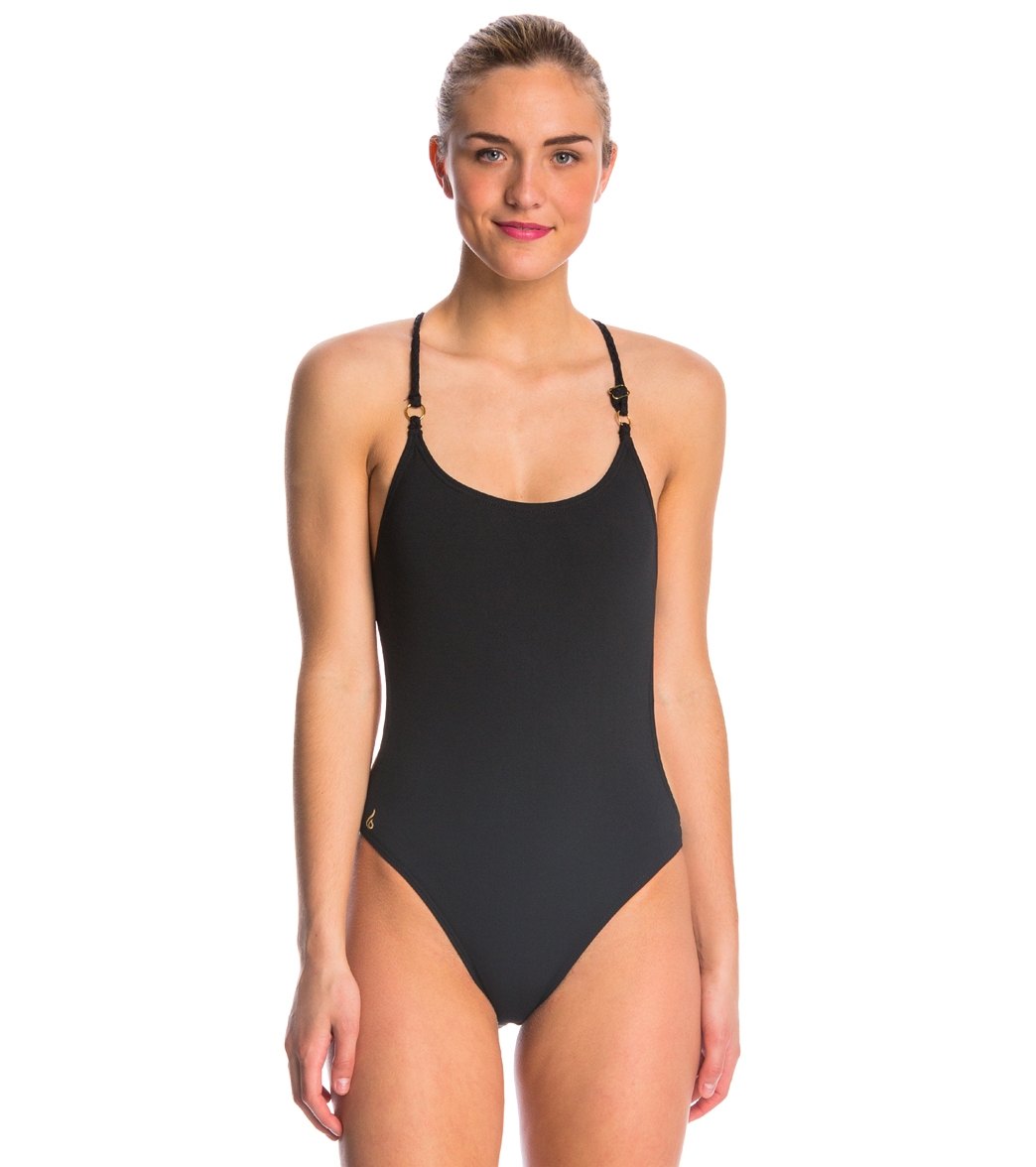 Lo Swim Sport Training Swimsuit Top at